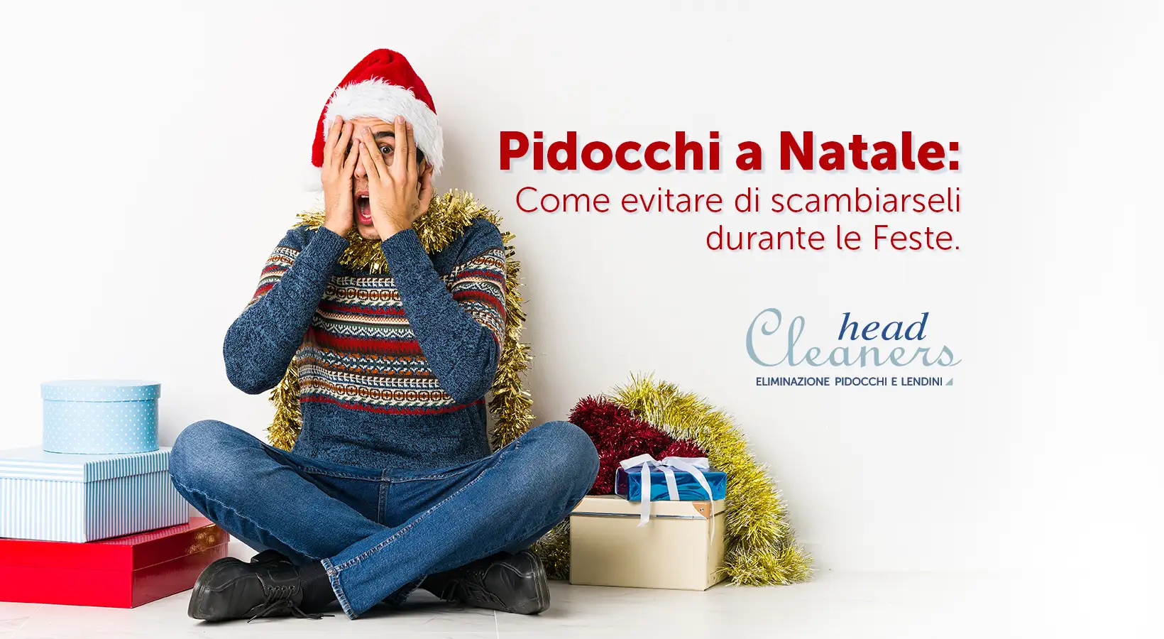 Pidocchi a Natale: come evitare di scambiarseli