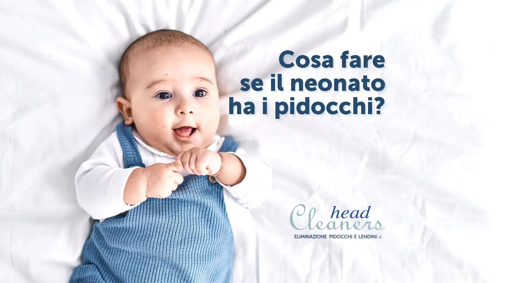 Pidocchi nei neonati: cosa fare?