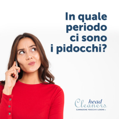 Qual è il periodo preferito dei pidocchi?