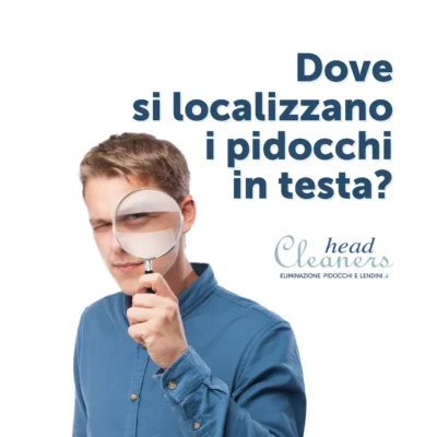 Dove stanno i pidocchi in testa?