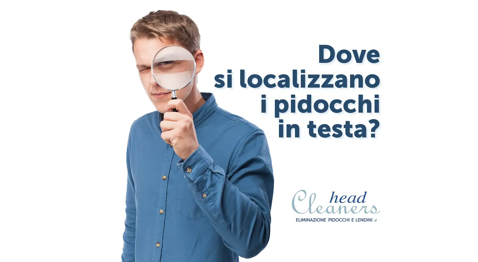 Dove stanno i pidocchi in testa?