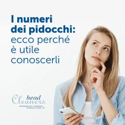 Quali sono i numeri dei pidocchi?